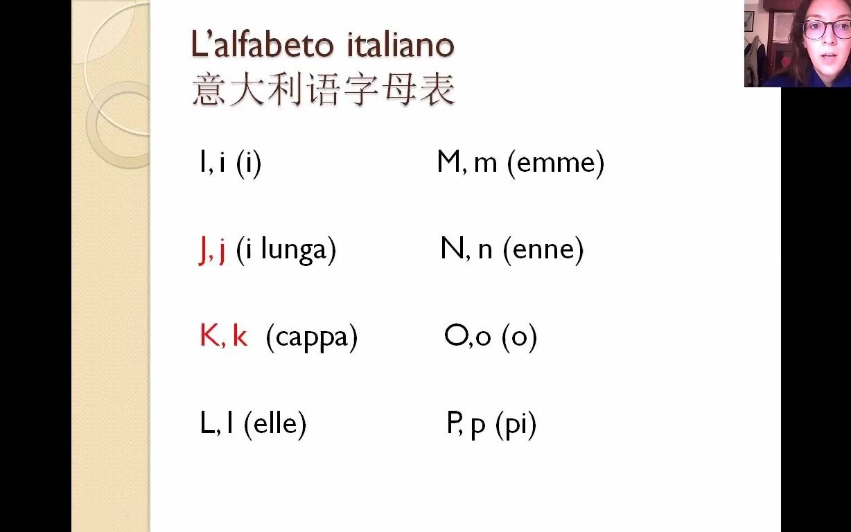 意大利语字母表图片图片