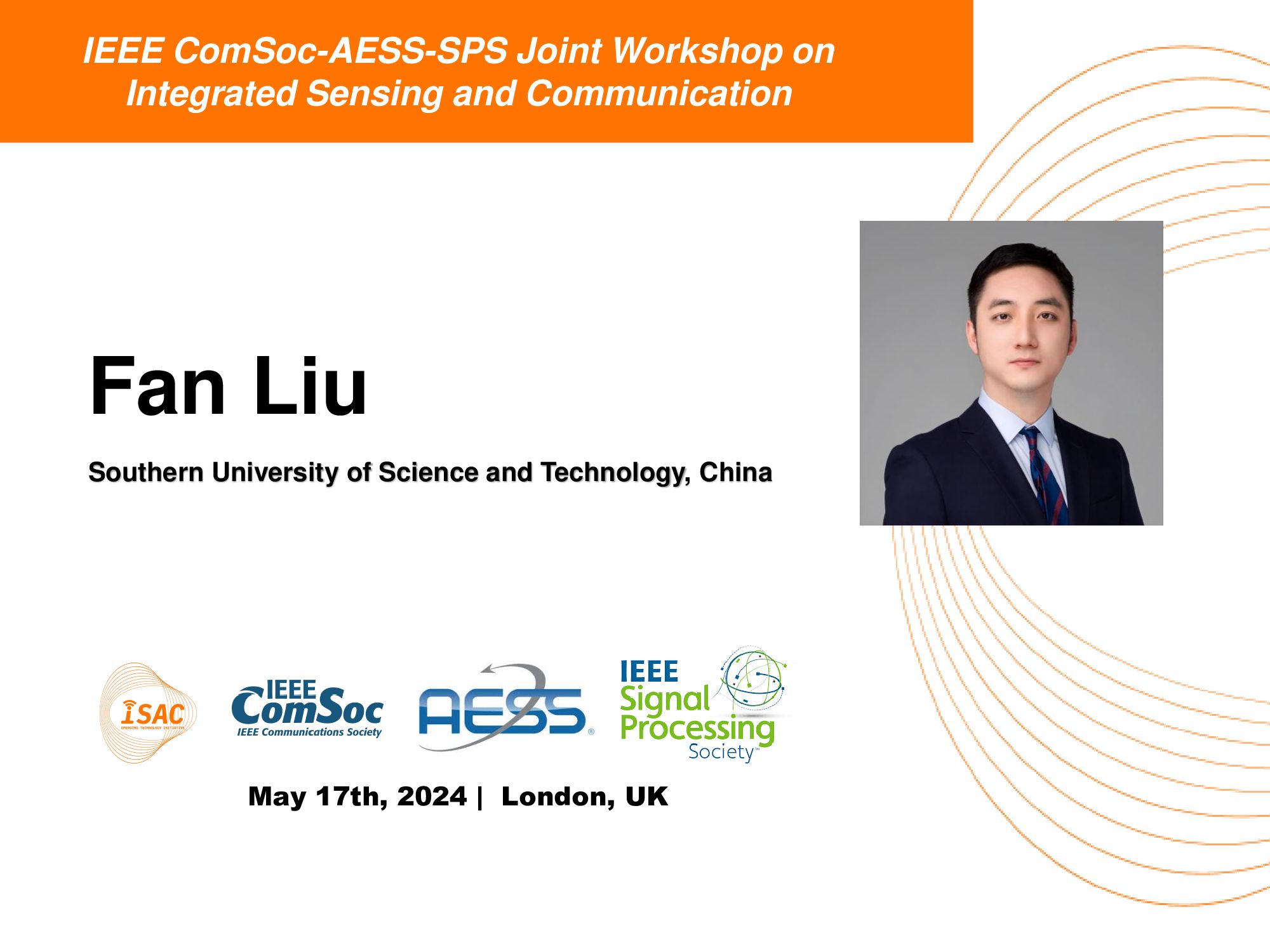 [IEEE ComSocAESSSPS Joint Workshop on ISAC] 1st Prof. Fan Liu哔哩哔哩bilibili