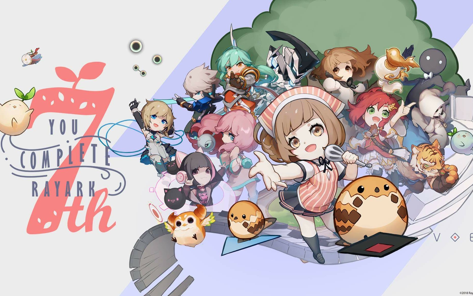 【voez兰空】雷亚7周年新曲7连发初见手元【1080p6