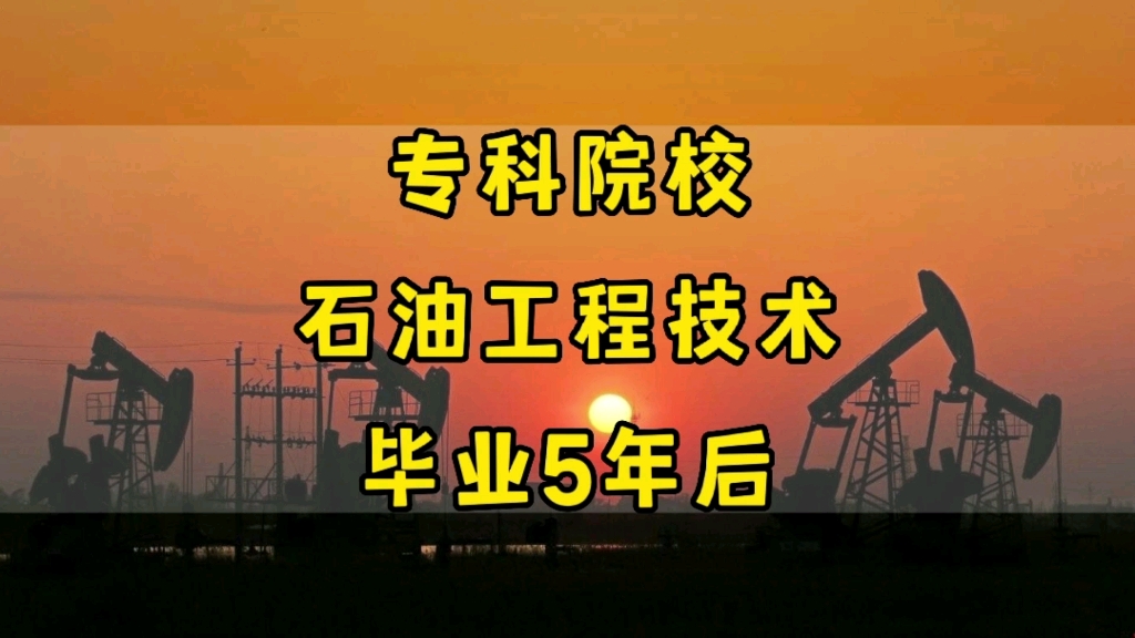 西南专科院校,6个石油类专业男生,毕业5年后的生活现状哔哩哔哩bilibili