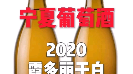 霞多丽干白2020 宁夏贺兰山东麓葡萄酒哔哩哔哩bilibili