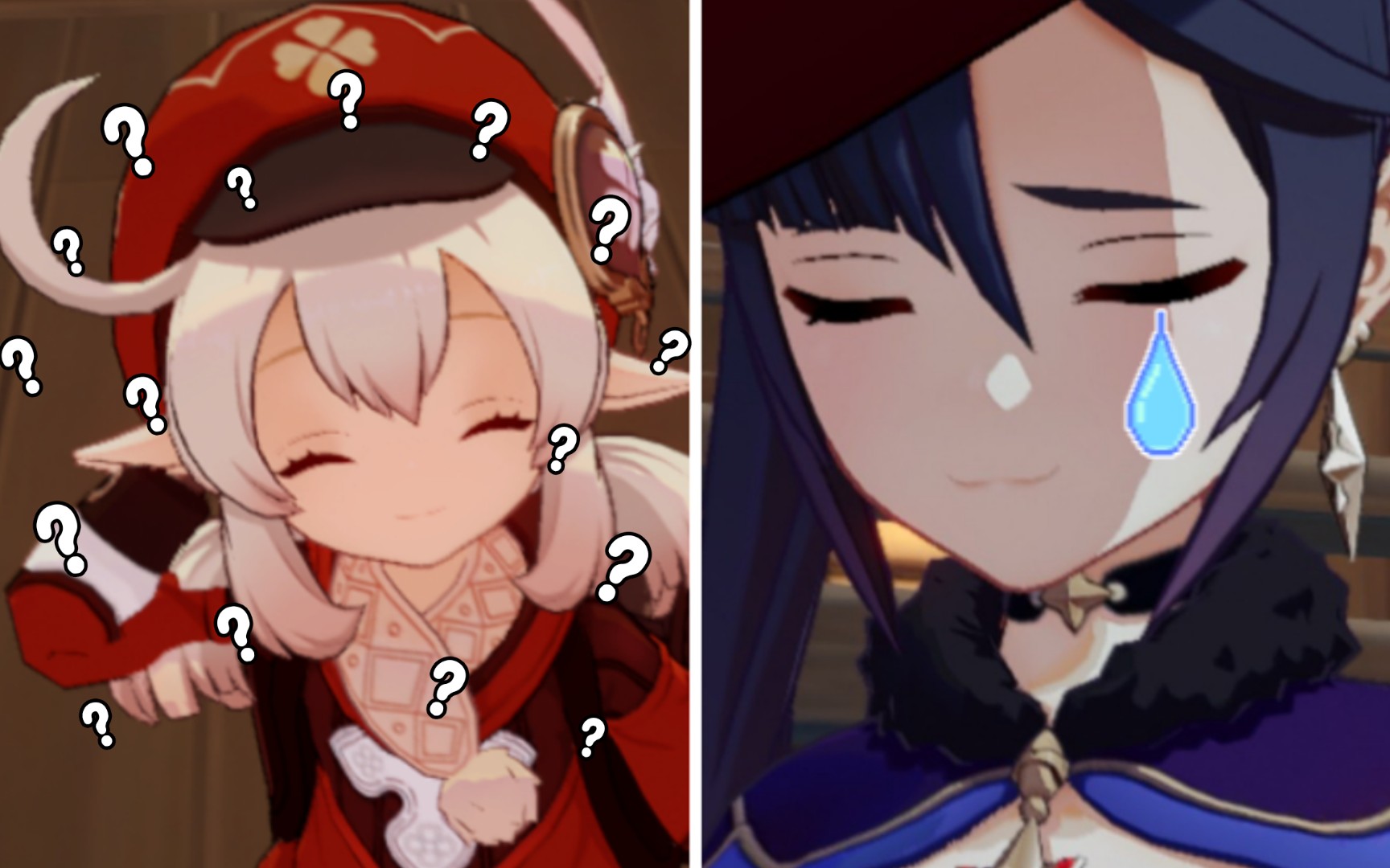 【原神配音模仿秀】可莉和莫娜的跨 服交流_哔哩哔哩_bilibili