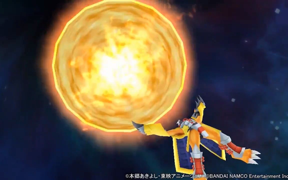 【阿辉】数码暴龙rearise 战斗暴龙兽 友情必杀技 勇气之盖亚能量炮