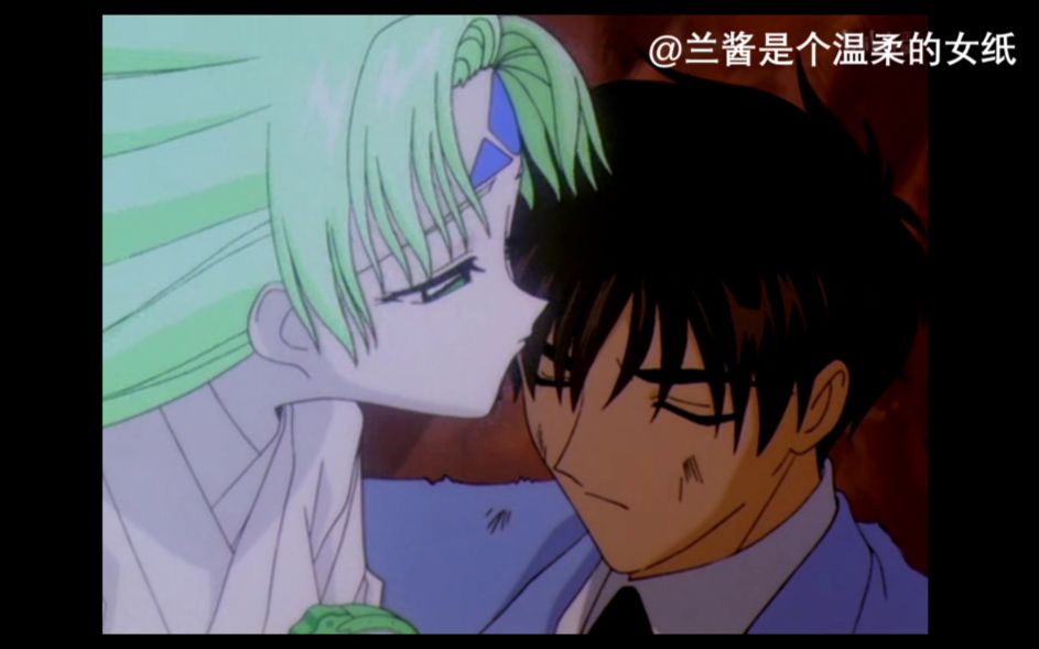 魔卡少女樱##百变小樱魔术卡#桃矢和镜牌的小互动