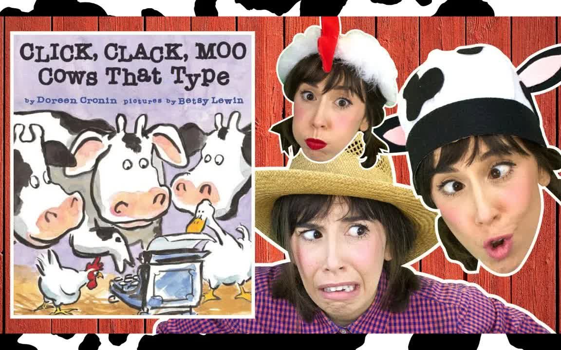 [图]《Click, Clack, Moo! 》（幼儿英语绘本故事）