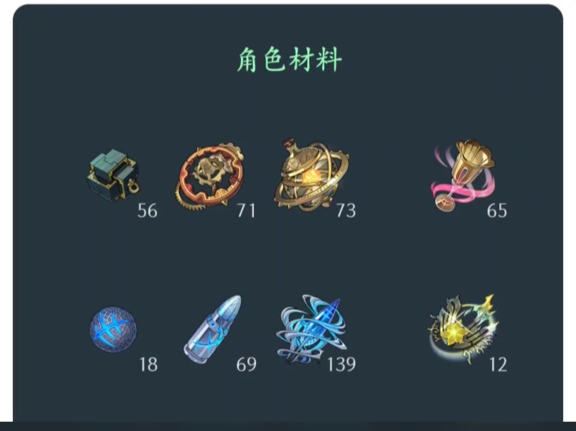 2.6飞霄培养材料一览,千万别刷错了
