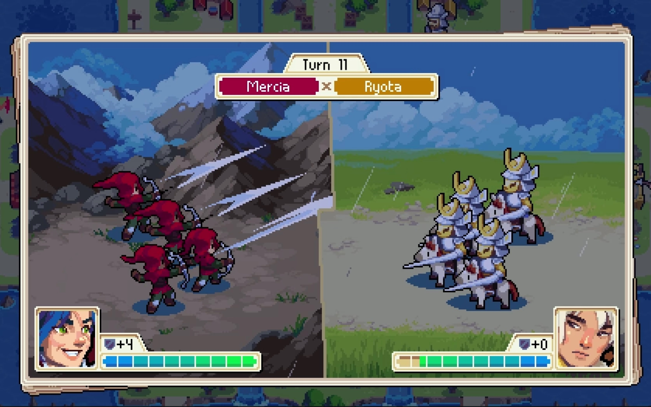 [图]战律（wargroove）解谜模式过关合集