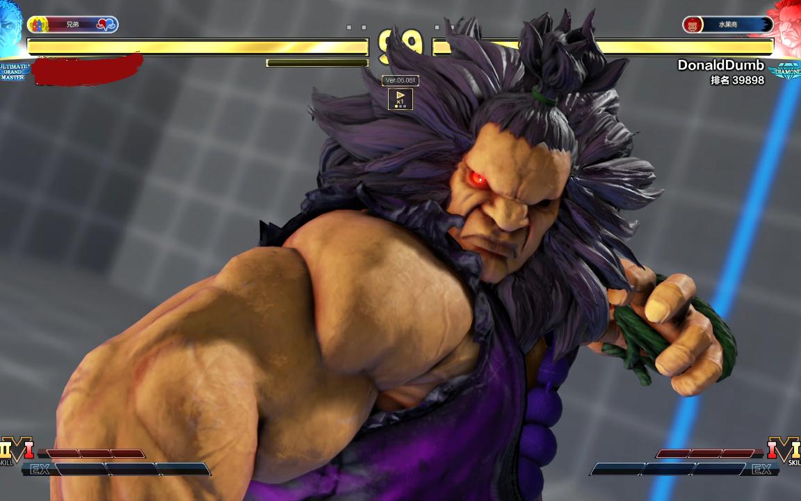 【街霸5】豪鬼vs尤利安_单机游戏热门视频