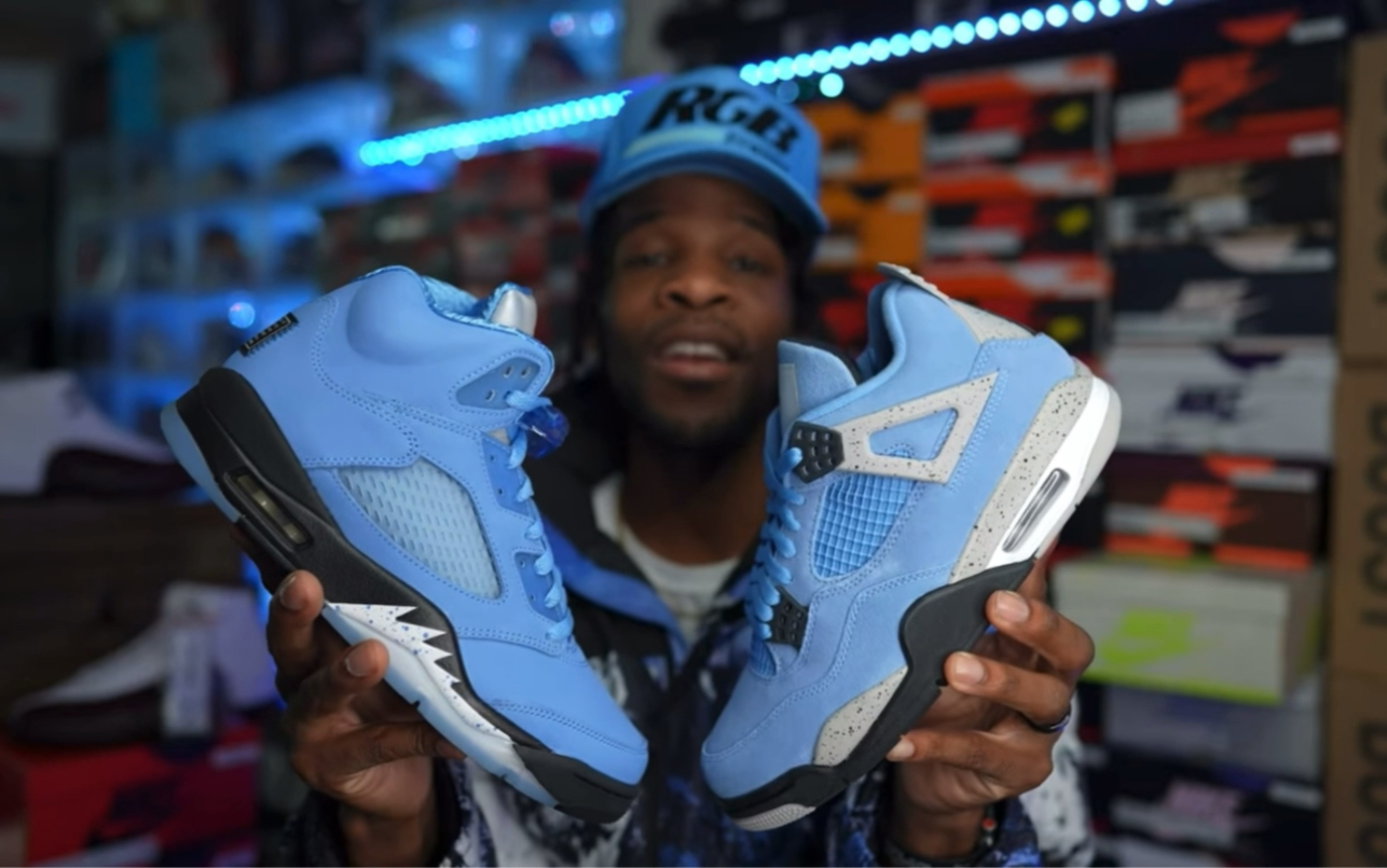 [图]AIR JORDAN 5 "UNC" 2023年版 北卡蓝