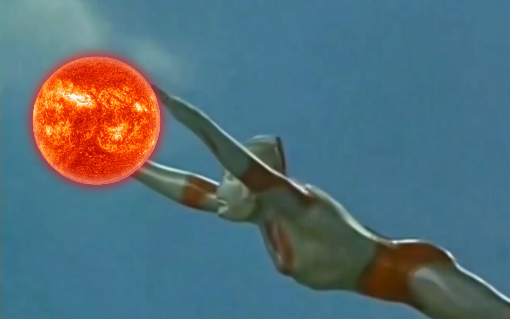 【删减片段】杰克奥特曼消灭太阳怪兽