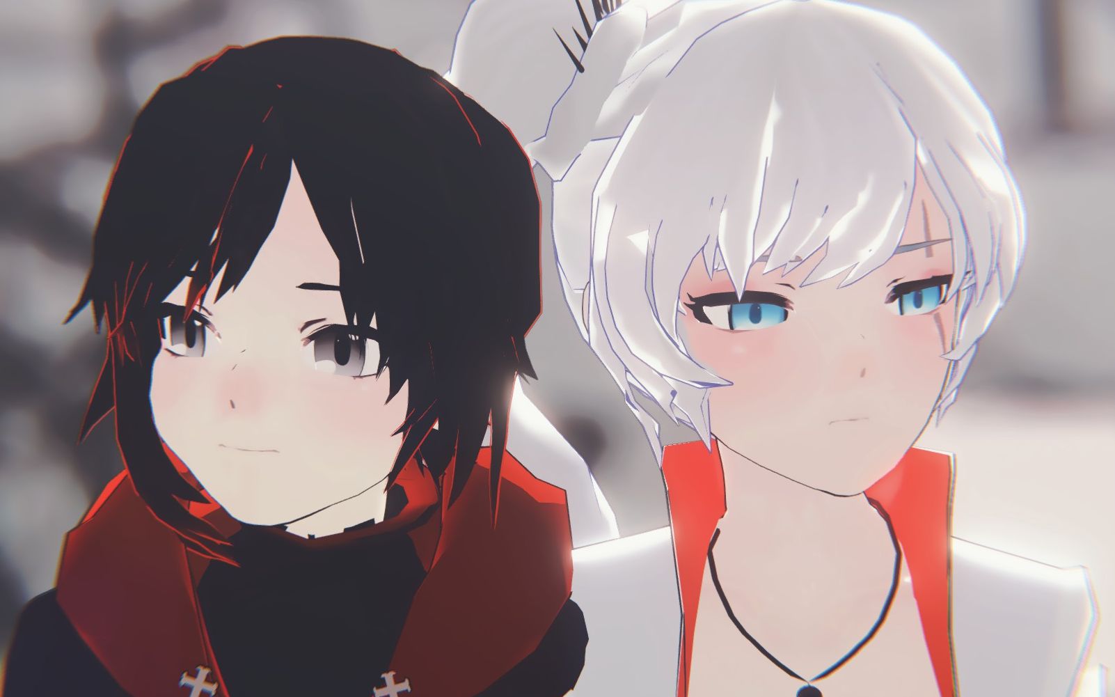 [图]【RWBY/MMD】Ruby x Weiss 「No Title」