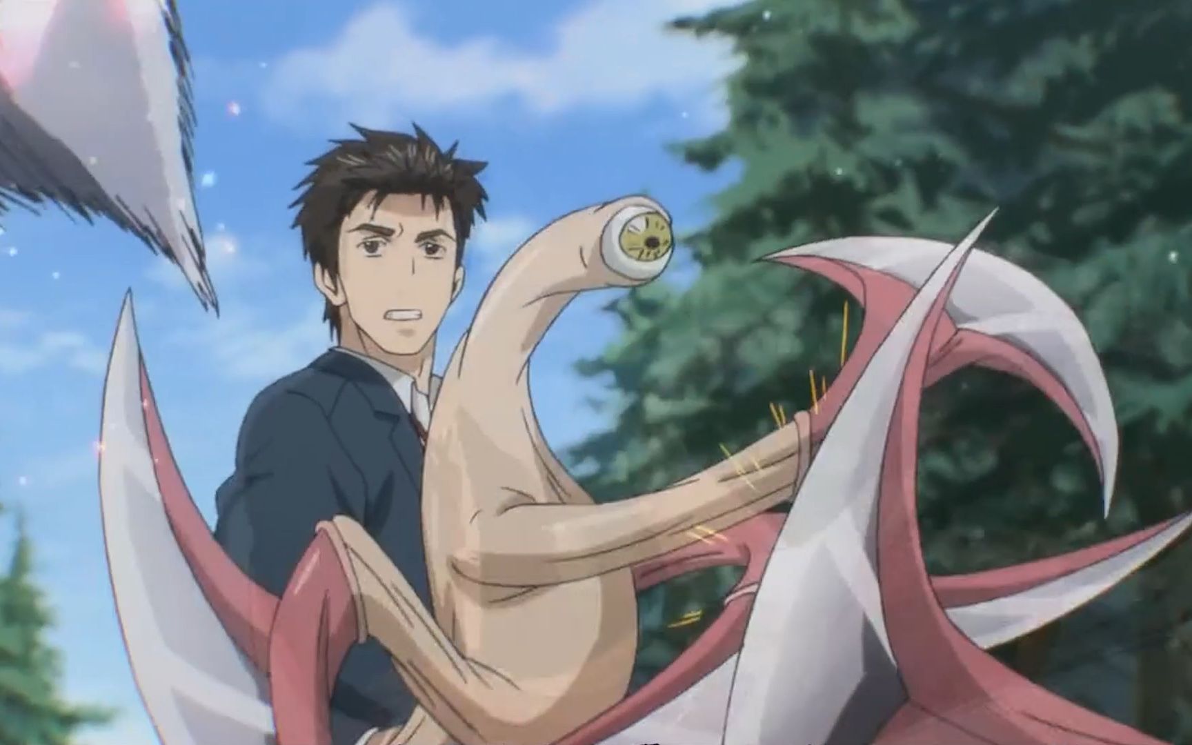 【寄生兽】新一很幸运,遇到的是小右