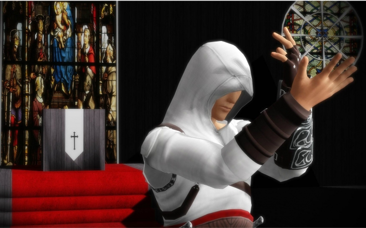 【刺客信条mmd】阿泰尔的slave to the rhythm_哔哩哔哩_bilibili