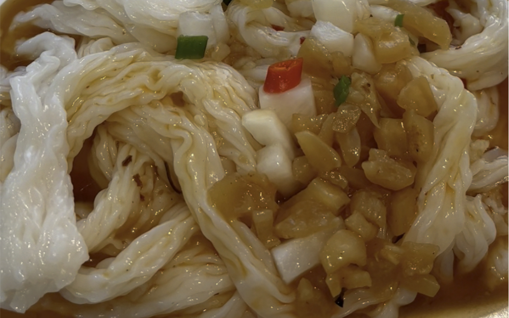 好喜欢吃这种素肠粉,太丝滑啦,又只要三款钱太实惠啦.