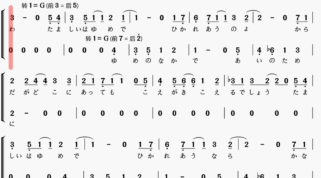 [图]μ's演唱歌曲《嵐のなかの恋だから (正因为是暴风雨中的爱恋)》动态乐谱