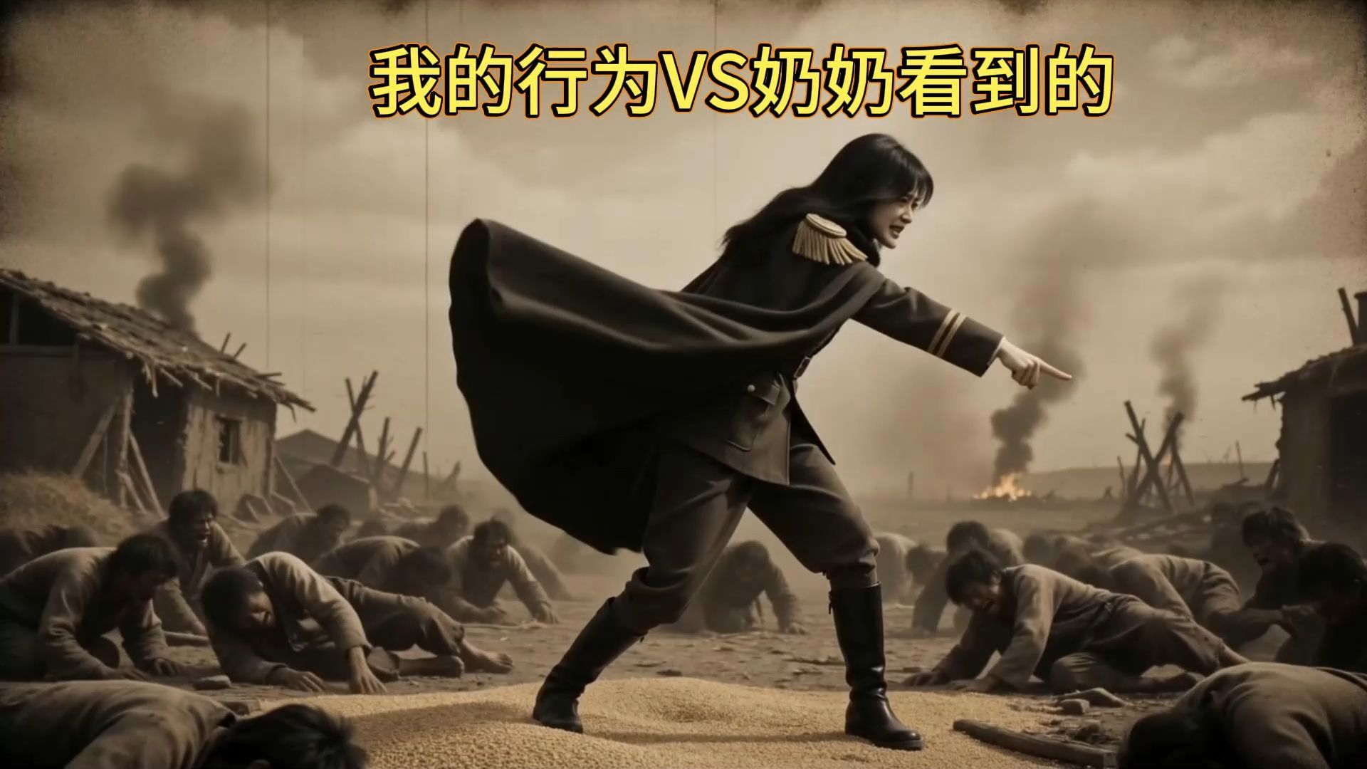 我的行为VS奶奶看到的：