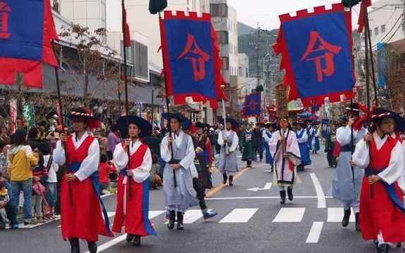 [图]韩国汉文化爱好者重演历史复原大明藩属朝鲜郡王遣使日本德川（江户）幕府