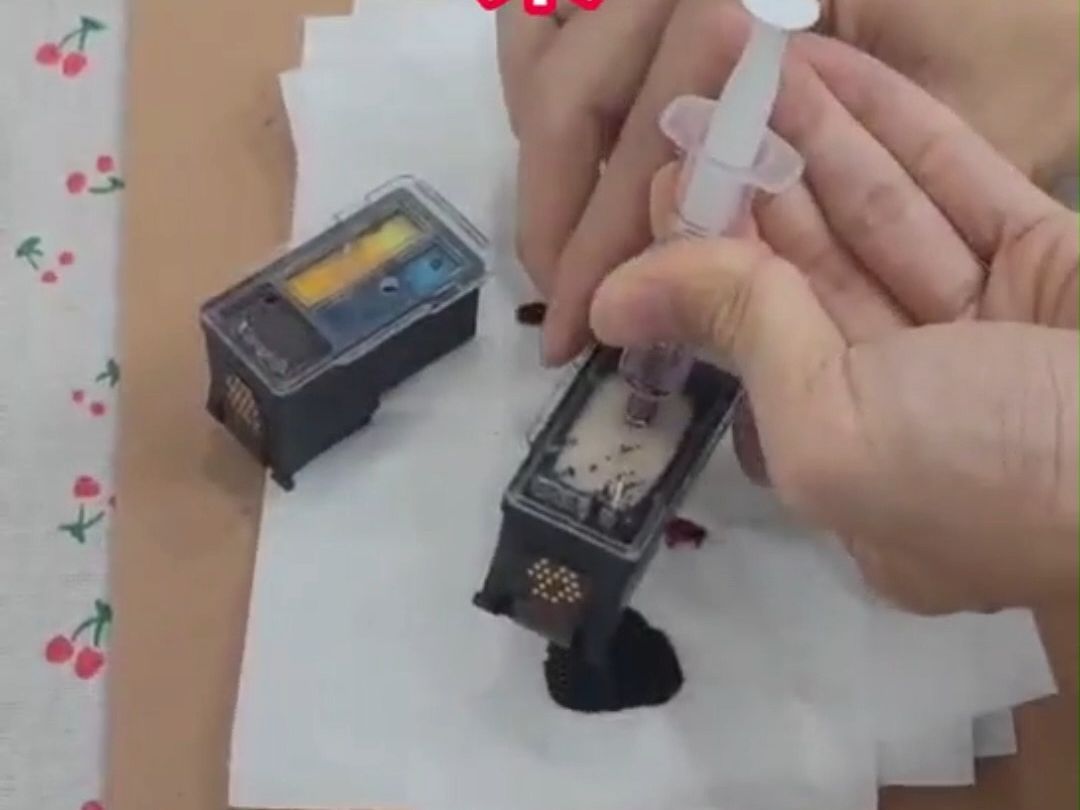 墨盒不出墨，打印颜色不正怎么办，教你一招