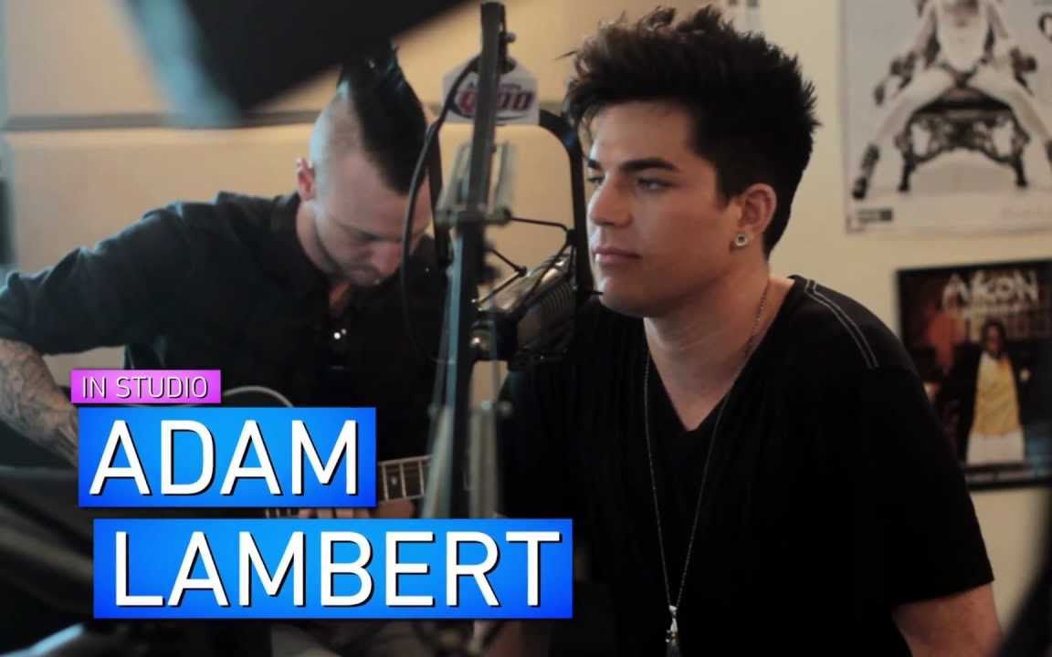 [图]【开口播CD的男人】Adam Lambert - Whataya Want from Me (Live in studio 2012)