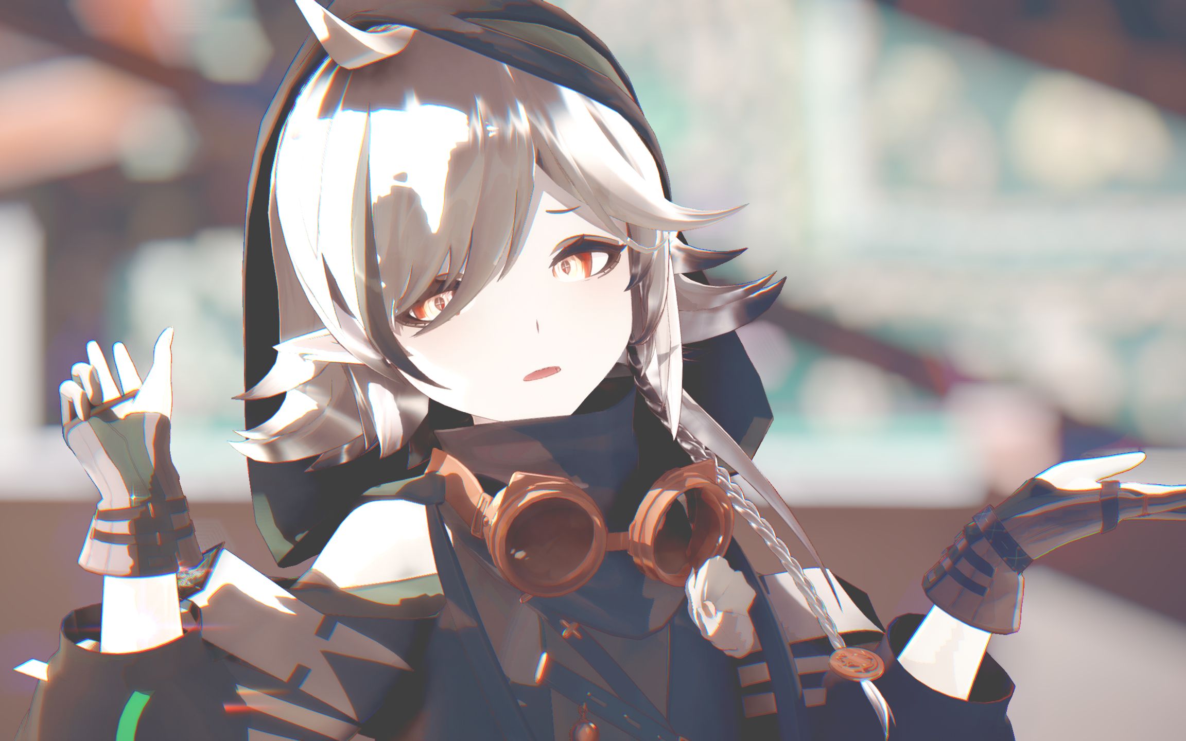 明日方舟嘉维尔木头小鳄鱼生气特米米嘉维尔シンデレラ