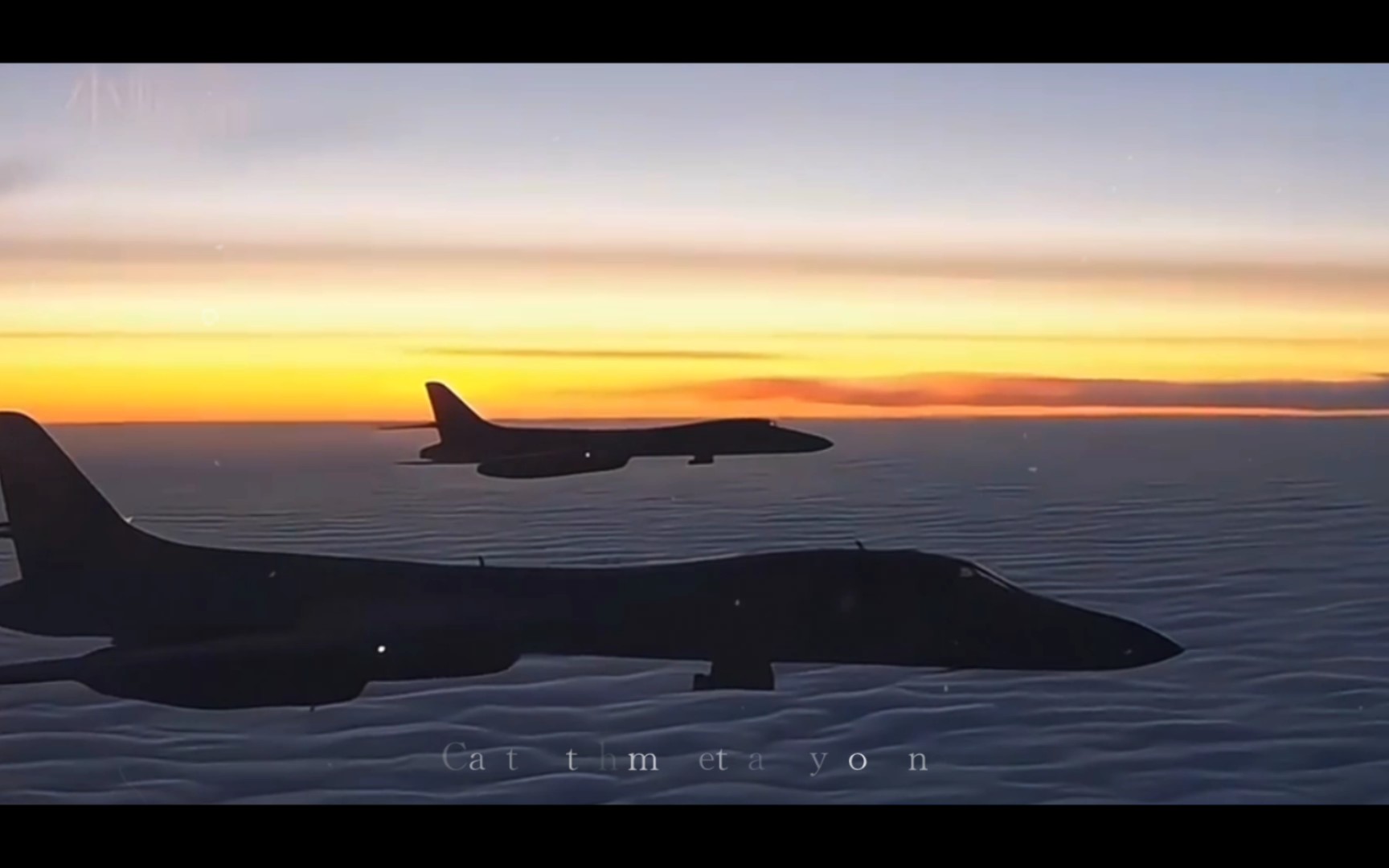b-1b"枪骑兵"——黑天鹅