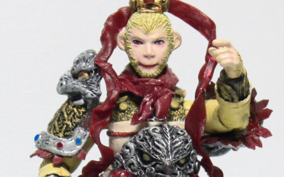 1:18超可动的齐天大圣孙悟空 3.75寸可动人偶玩具 预计20年3月上市.