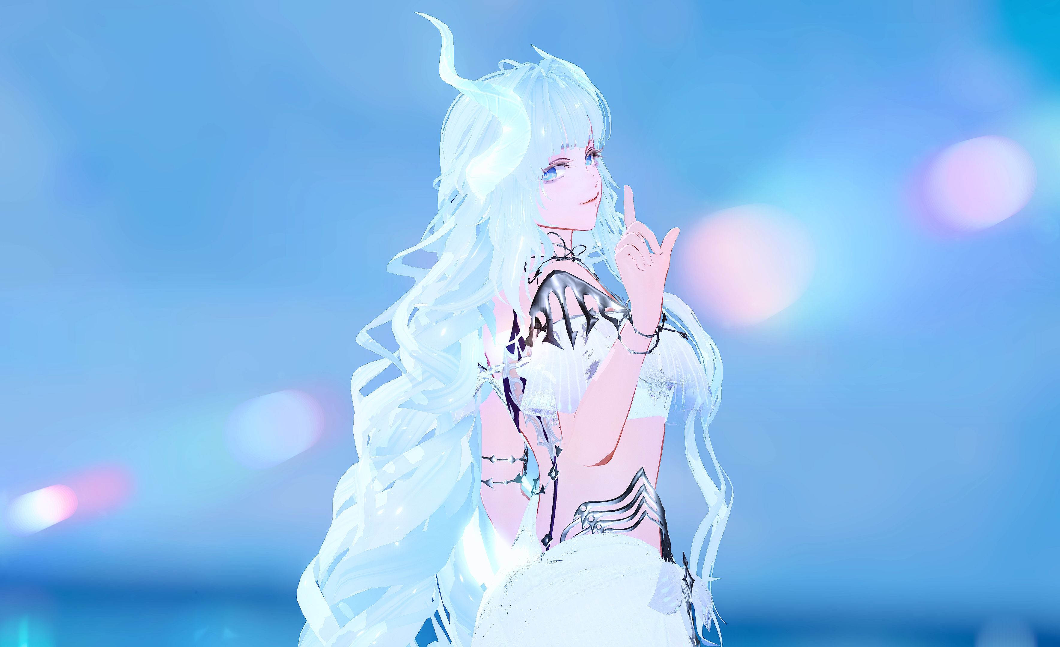 【白荆回廊mmd·尤尼】眼中仅有你一人あなたしか見えないの