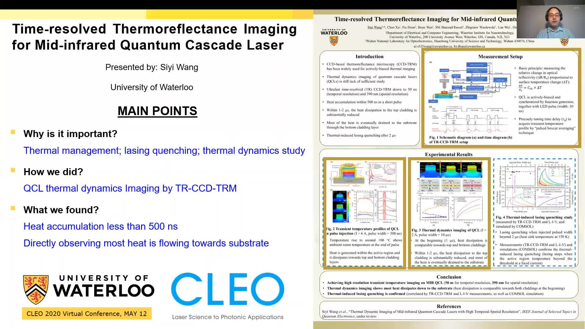 Poster Presentation for CLEO Conference 2020哔哩哔哩bilibili