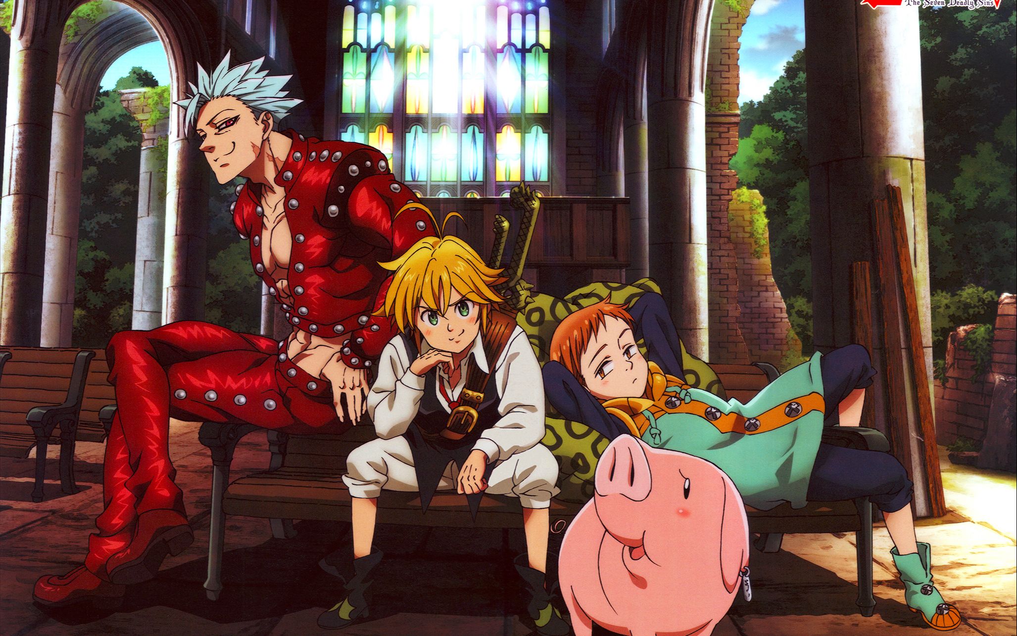 七大罪梅利奥达斯永远的团长七大罪第一季热血剪辑