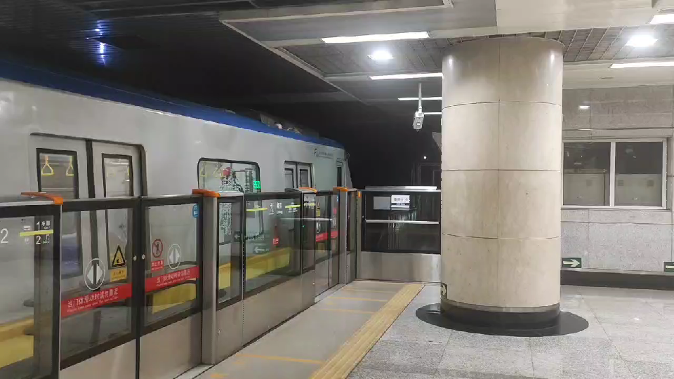 【北京地铁】h434出东直门站,往西直门方向