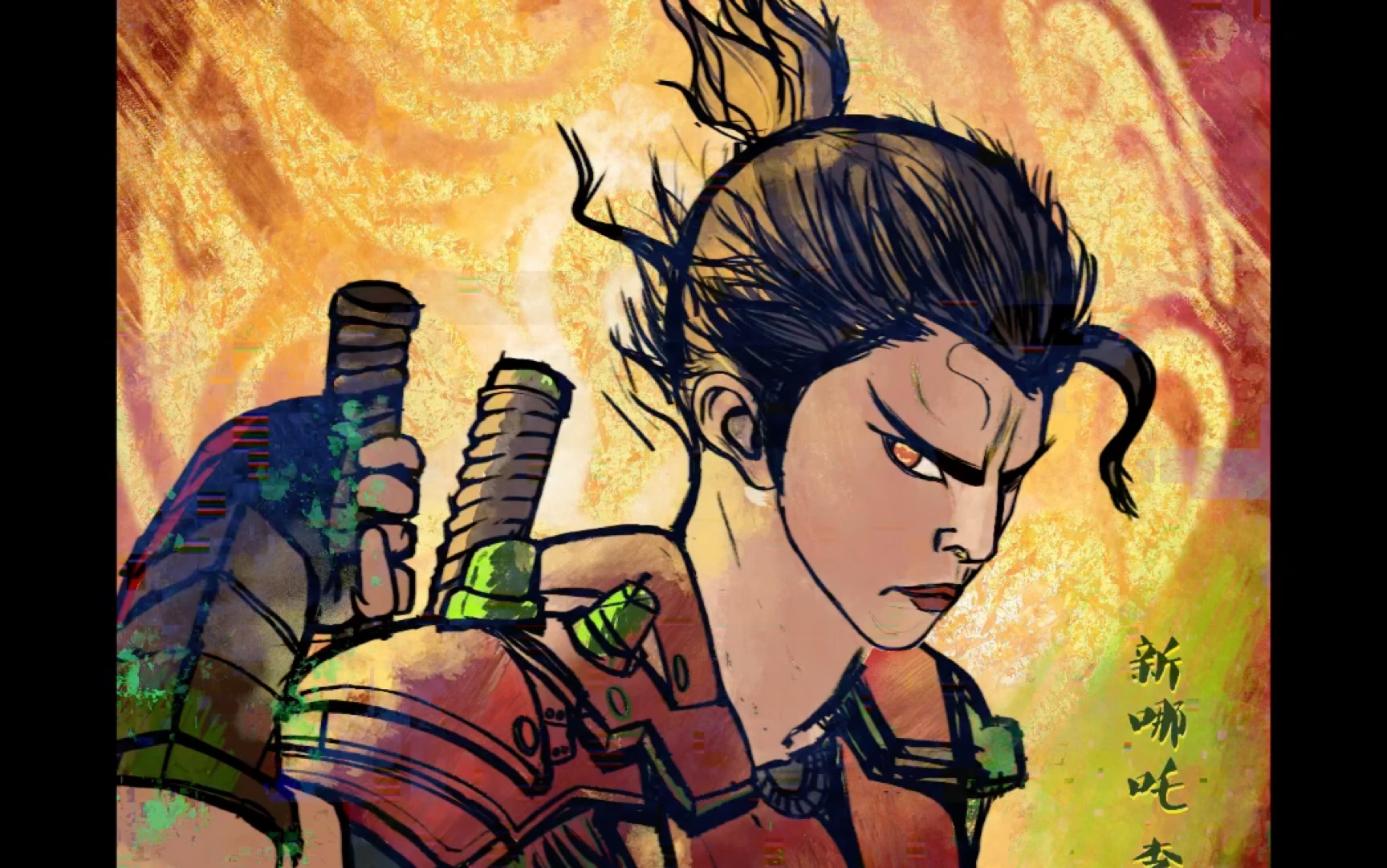 procreate练习学画哪吒重生不会画脸好难呀