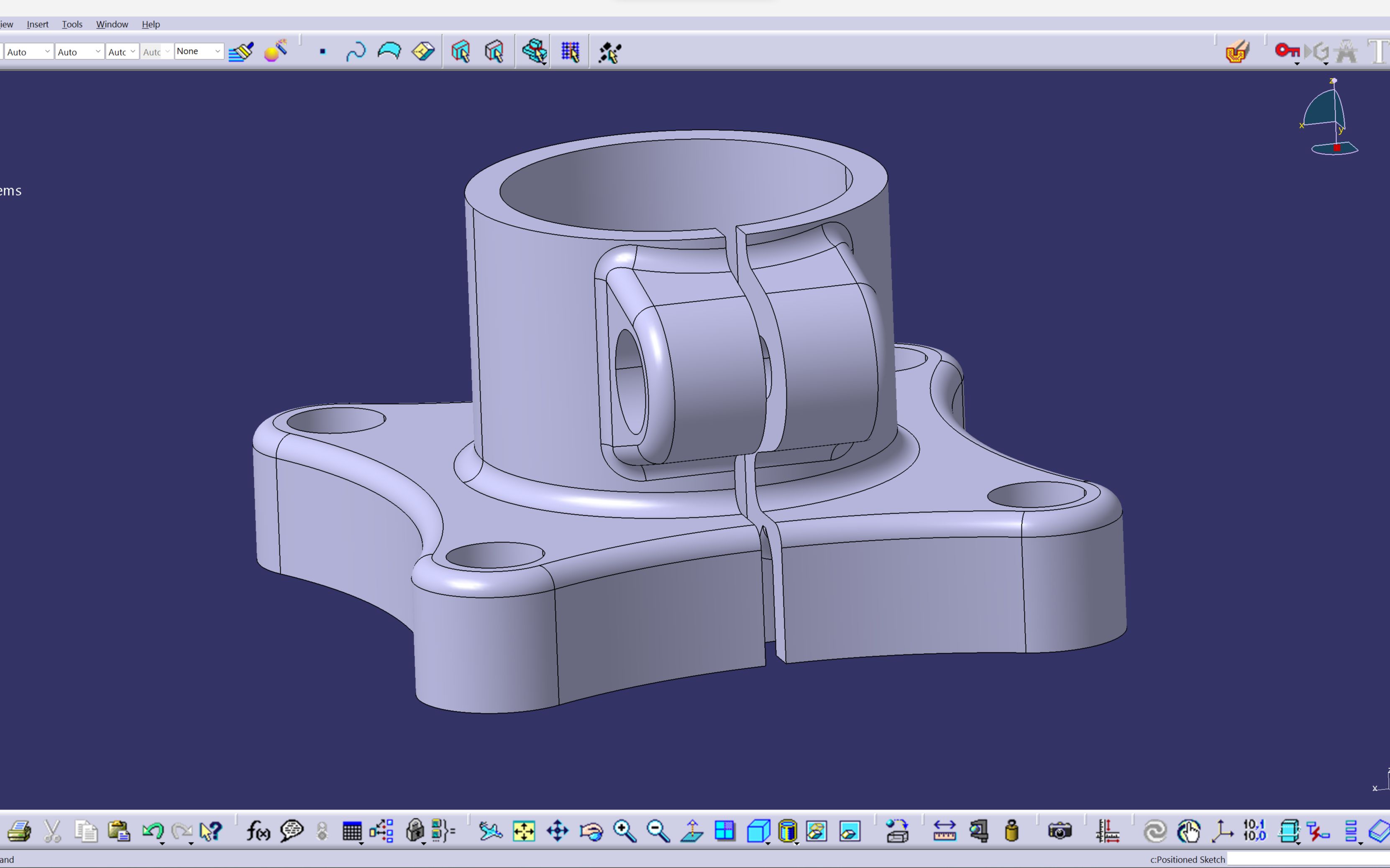 CATIA机械零件建模练习哔哩哔哩bilibili