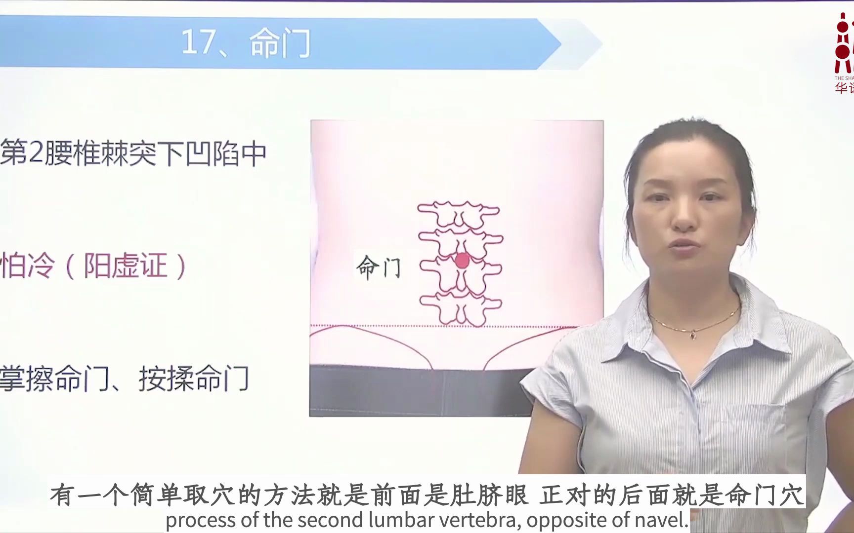 常用穴位的自我保健按摩(七)大椎穴感冒发烧、命门穴怕冷、肾俞穴养肾穴哔哩哔哩bilibili