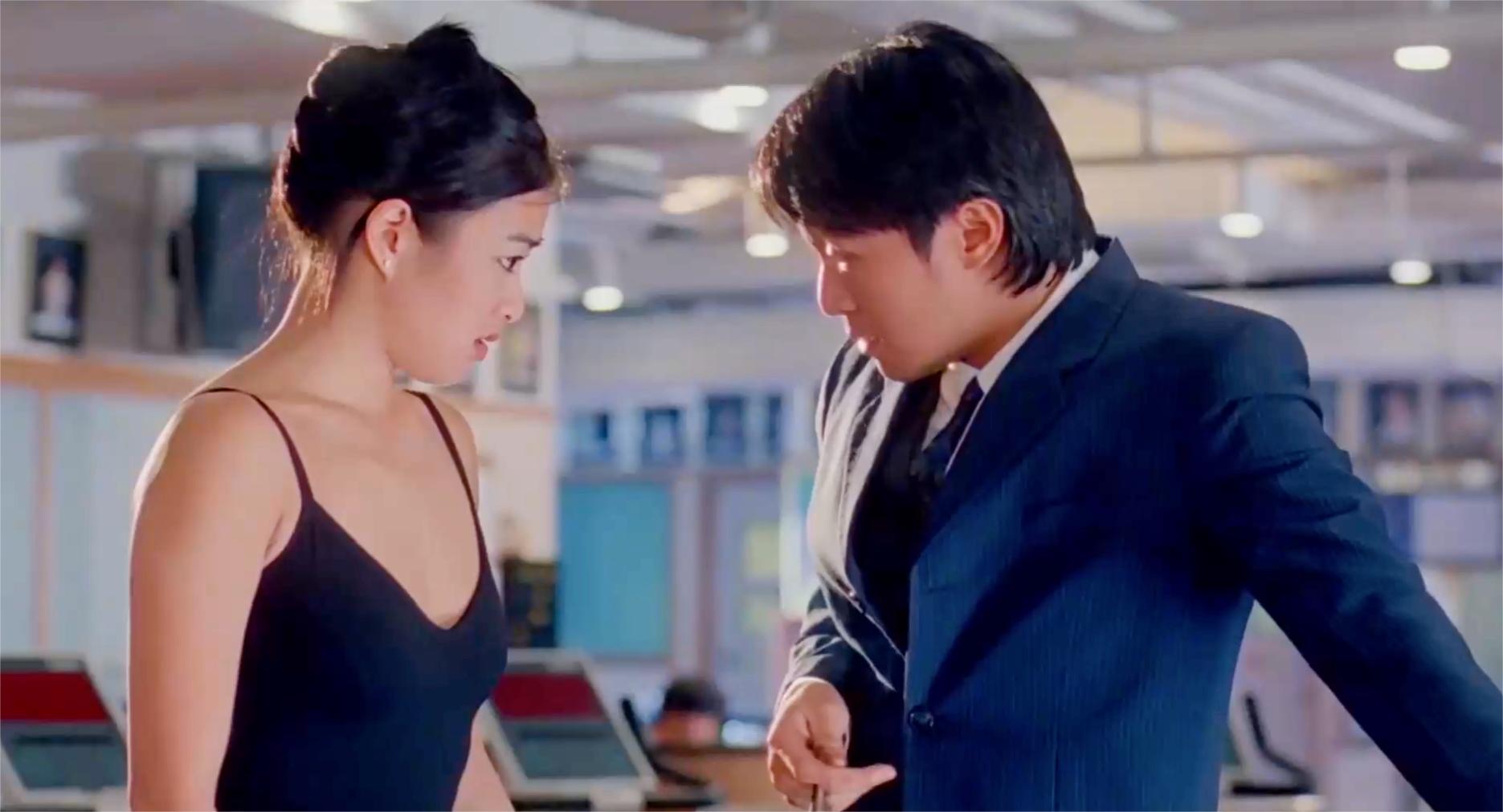 喜事:美女和星爷这段精彩演绎,堪称全剧亮点之一,这演技太绝了