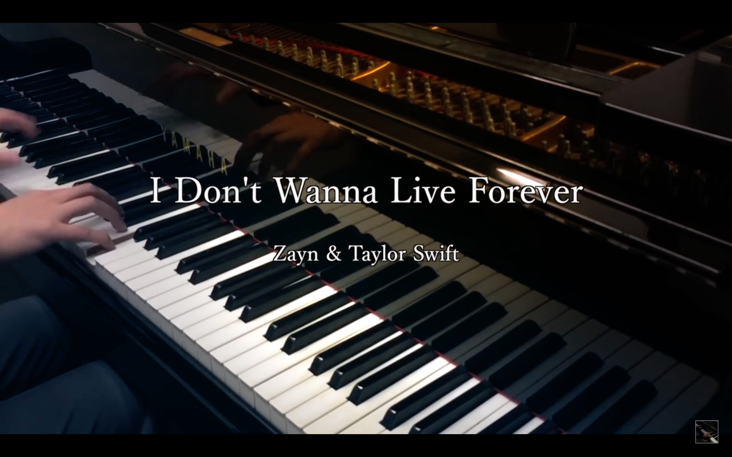 [图]【钢琴】格雷的五十道阴影2：束缚I Don't Wanna Live Forever