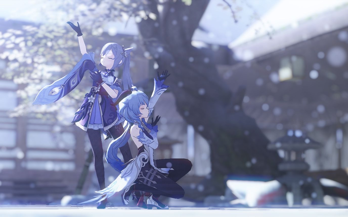 [图]【原神MMD】刻晴 甘雨 霜雪千年