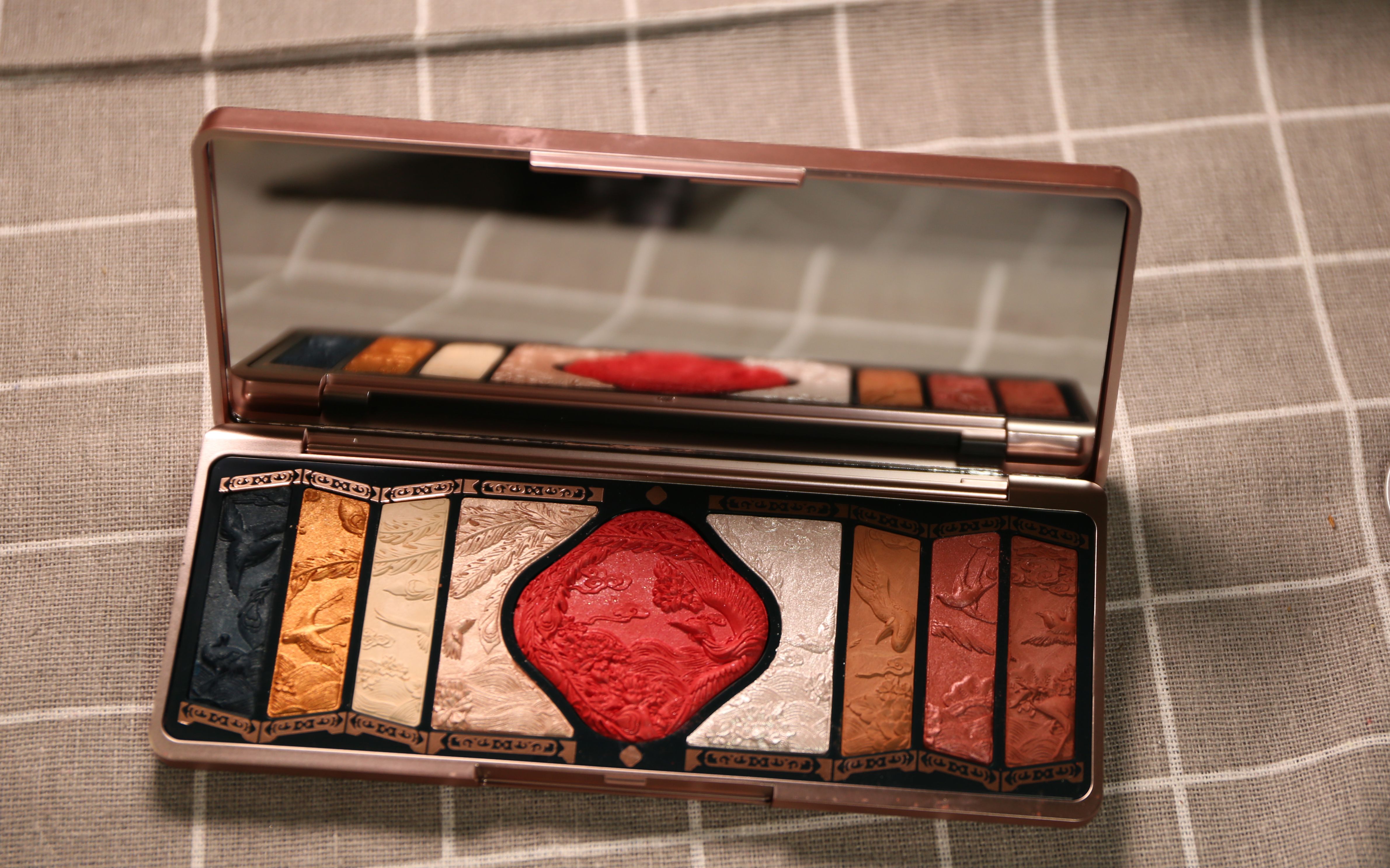 百鸟朝凤花西子全脸盘开箱