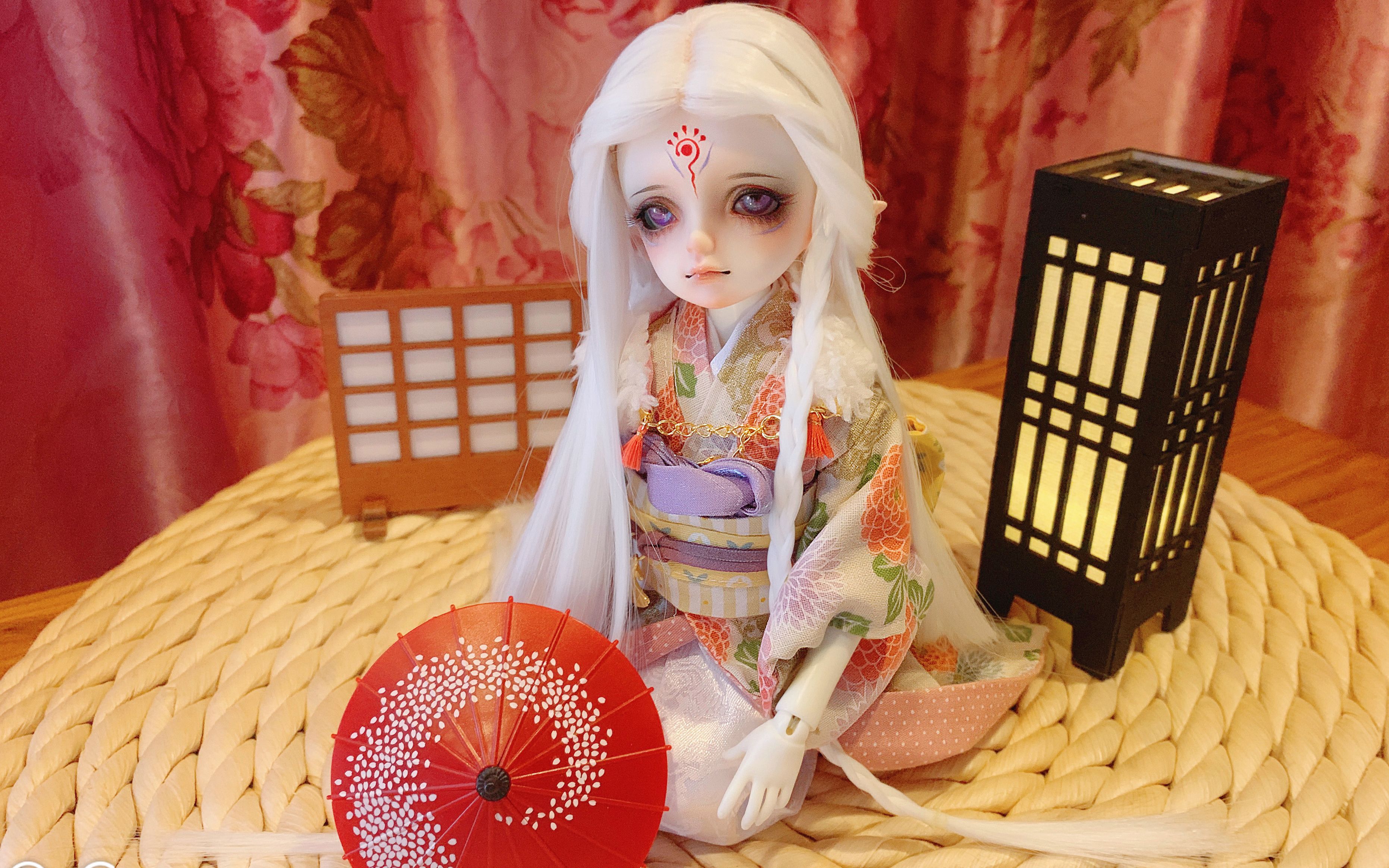 【bjd】6分娃衣-和服-春華秋實