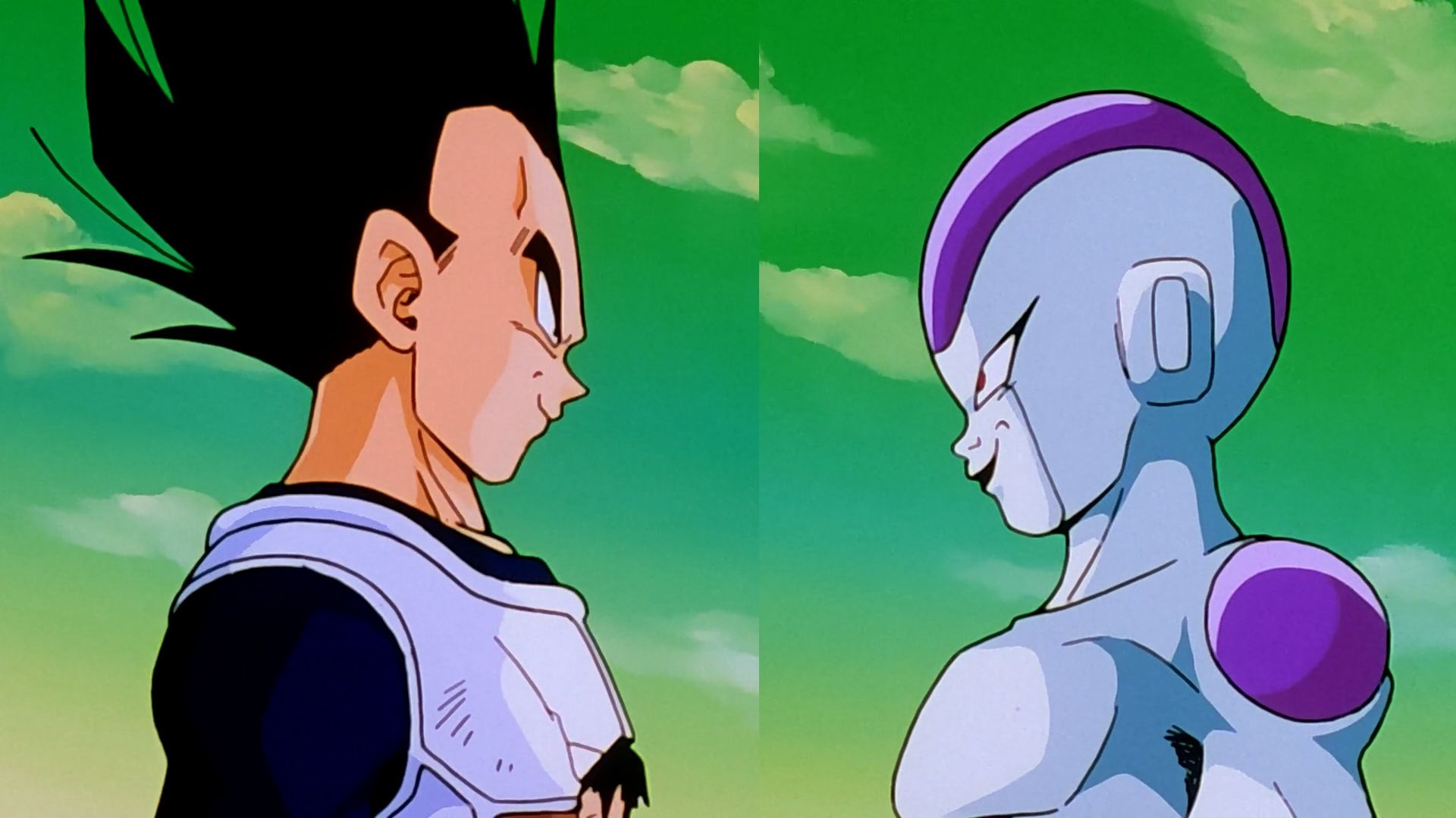 原声:(裁剪多余对话)巅峰贝吉塔vs第四形态弗利萨