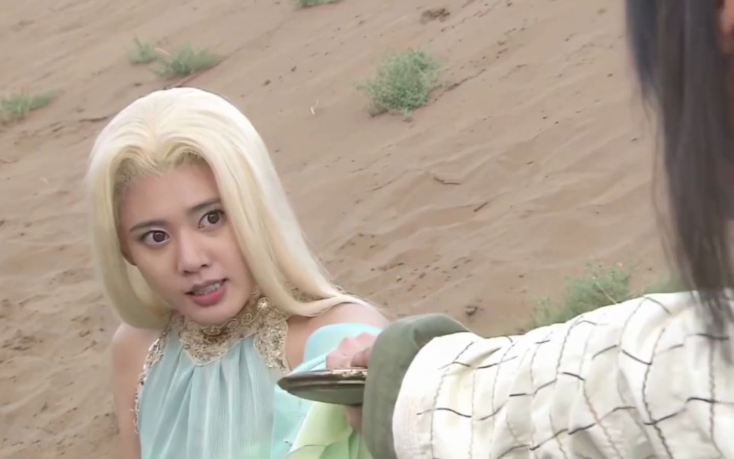 她的白发石观音真的不要太美了!