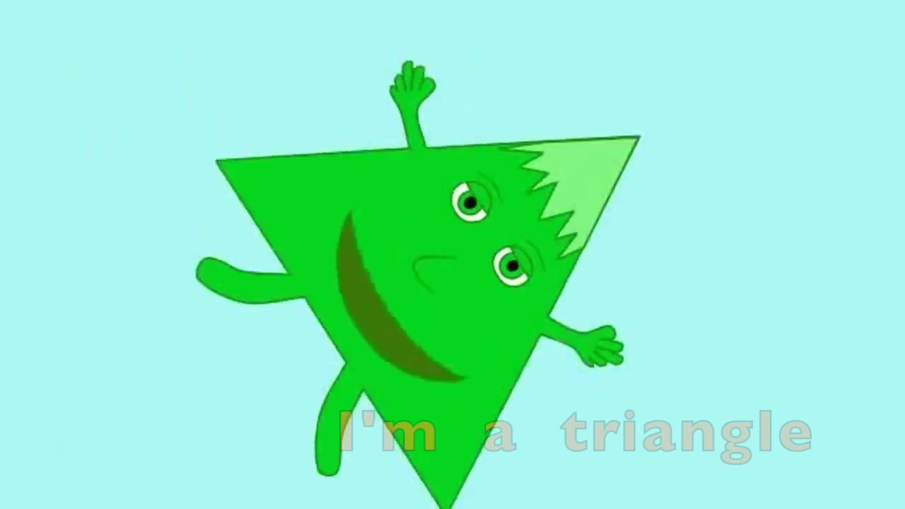 [图]三角形和简单的形状歌曲Triangle & Simple Shapes song玩和学习英语与您的孩子Play & learn English