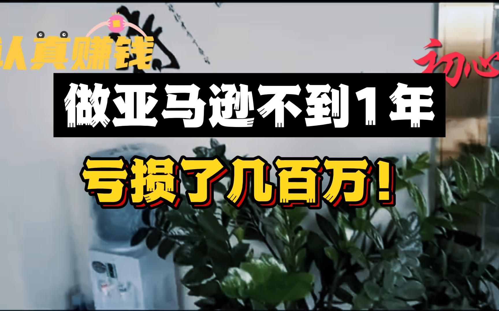 做亚马逊不到1年就亏损了几百万,亚马逊没有那么容易,谨慎入坑!哔哩哔哩bilibili