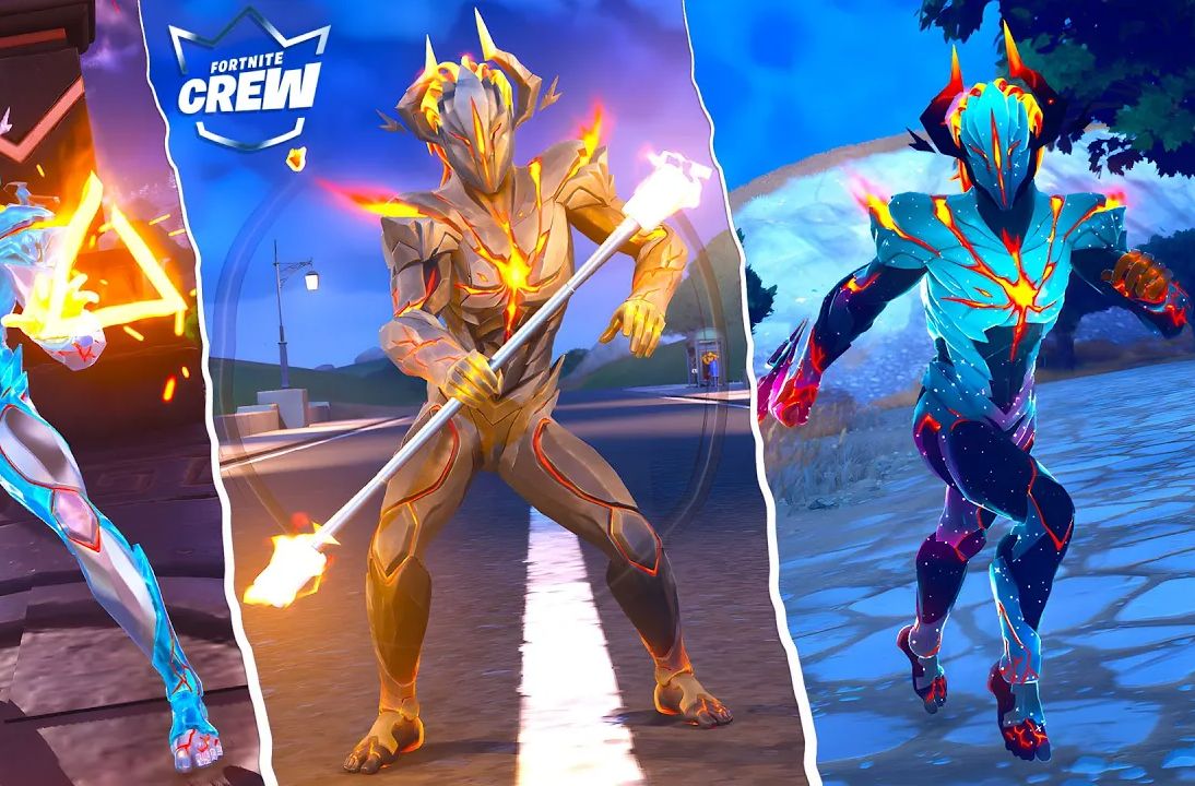 《堡垒之夜》十月月卡皮肤抢先游戏演示及评测)