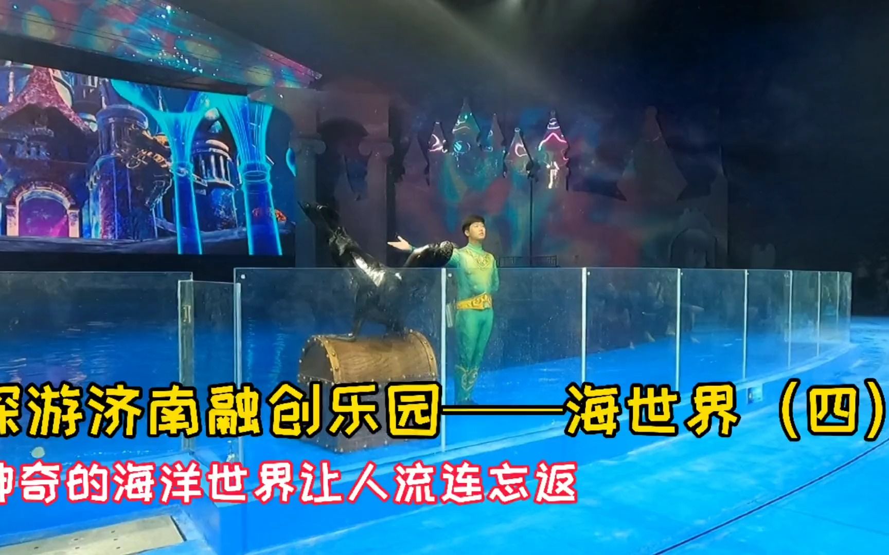 探游济南融创乐园之海世界,神秘的海洋世界让人流连忘返!