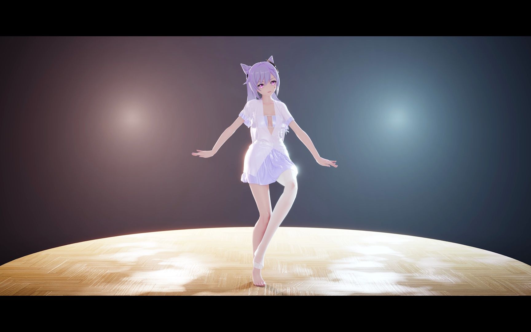 喜欢刻晴?MMD《壁纸分享》哔哩哔哩bilibili