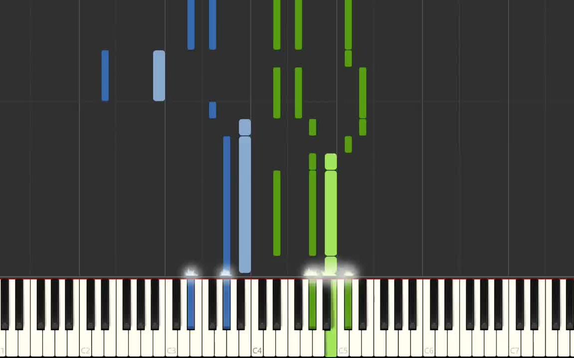 [图]LANY - Malibu Nights (Piano Cover) Synthesia Tutorial by LittleTranscriber