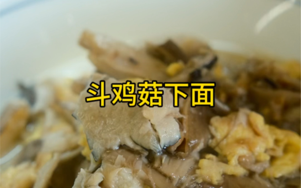 这是我老家山里的一种野生菌 长的像鸡纵 但其实是斗鸡菇也叫大脚菇 每年8 9月雨季特多 据说在白蚁巢穴附近发现的概率大一些 简单的做个蛋汤就可以吃了 ...