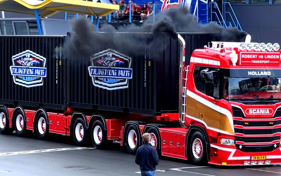 【欧洲卡车】【the spotting channel】2023 年荷兰 truckstar 节上最