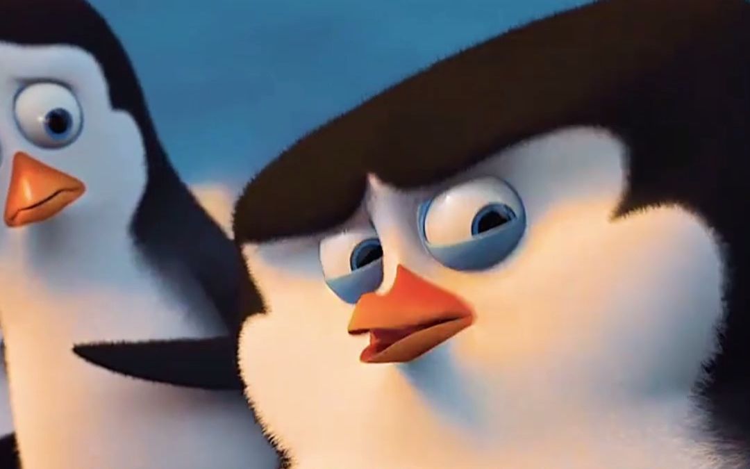 企鹅老大捡了一个蛋,结果差点让海狮吃了