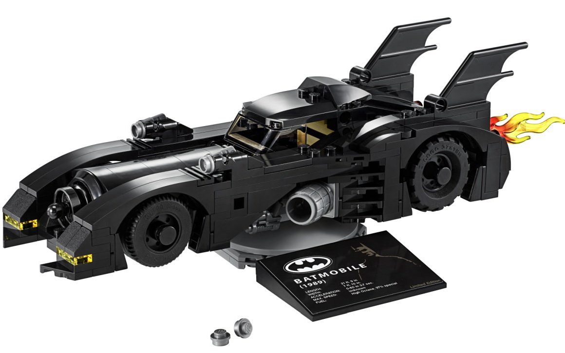 乐高lego蝙蝠侠40433限量版1989年版蝙蝠车2019速拼评测